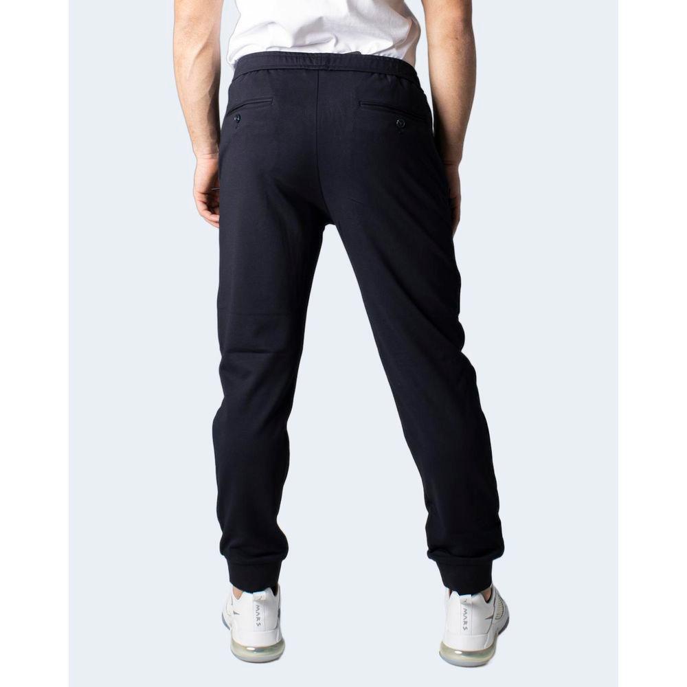 Armani Exchange Blue Viscose Skinny Pant AR-8166100010-IT44 | S