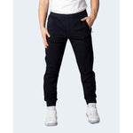 Armani Exchange Blue Viscose Skinny Pant AR-8166100010-IT44 | S