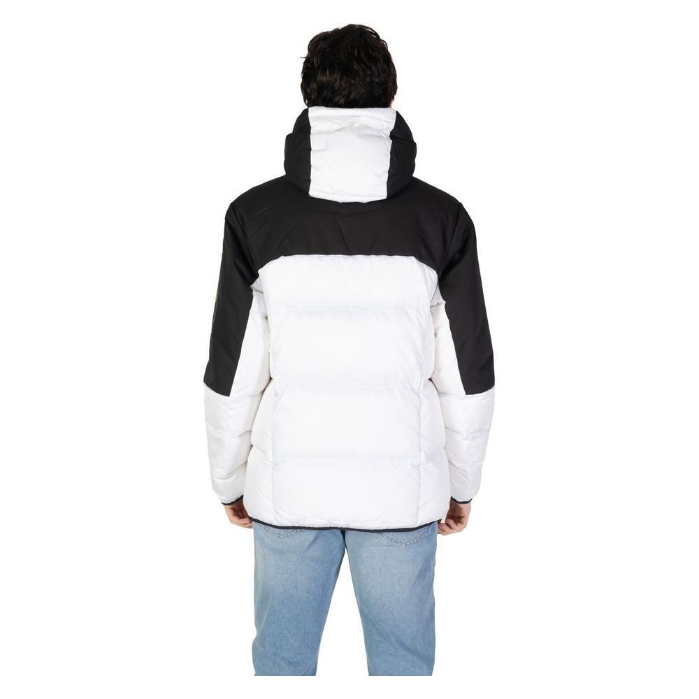Hugo Boss White Recycled Polyester Jackets & Coat BO-14897800008-IT52 | XL