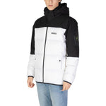 Hugo Boss White Recycled Polyester Jackets & Coat BO-14897800008-IT52 | XL