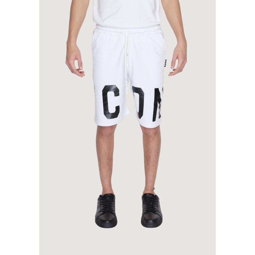 Icon White Cotton Bermuda IC-13549300008-IT44 | S