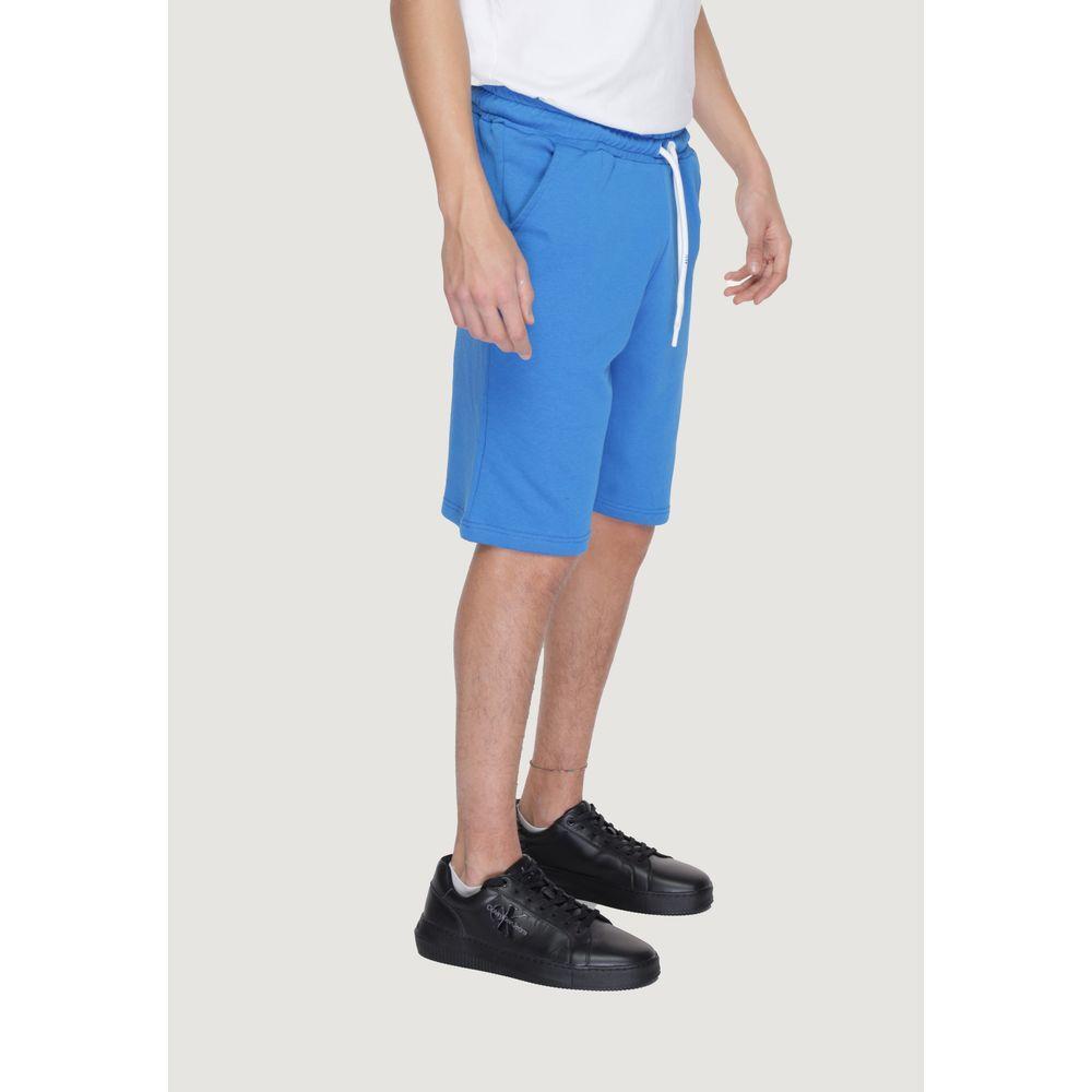 Icon Blue Cotton Bermuda IC-13549400126-IT42 | XS
