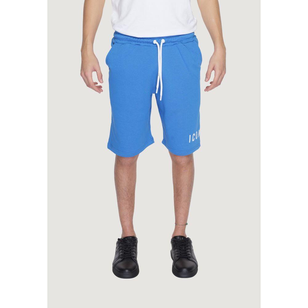 Icon Blue Cotton Bermuda IC-13549400126-IT42 | XS