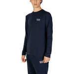 EA7 Emporio Armani Blue Cotton Long Sleeve EA-15722400010-IT44 | S