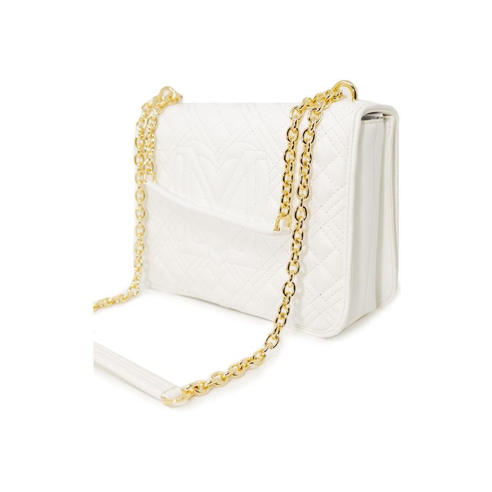 Love Moschino White Polyethylene Handbag LOMO-13266000008