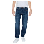 Armani Exchange Blue Cotton Jeans & Pant AR-13324200176-W29 | L30