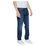 Armani Exchange Blue Cotton Jeans & Pant AR-13324200176-W29 | L30