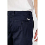 Armani Exchange Blue Cotton Bermuda AR-13327200010-W34