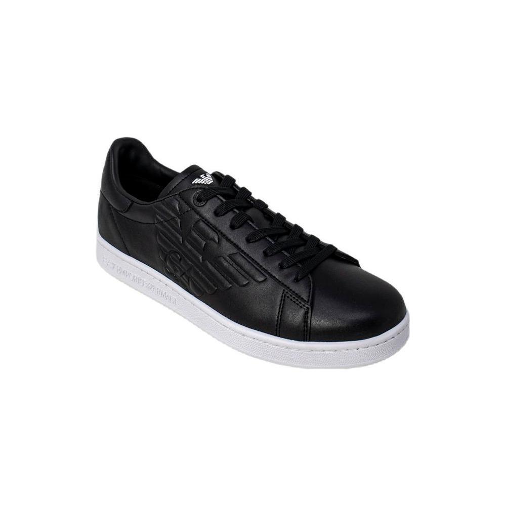EA7 Emporio Armani Black And White Polyethylene Sneaker EA-7307202438-EU40/US7