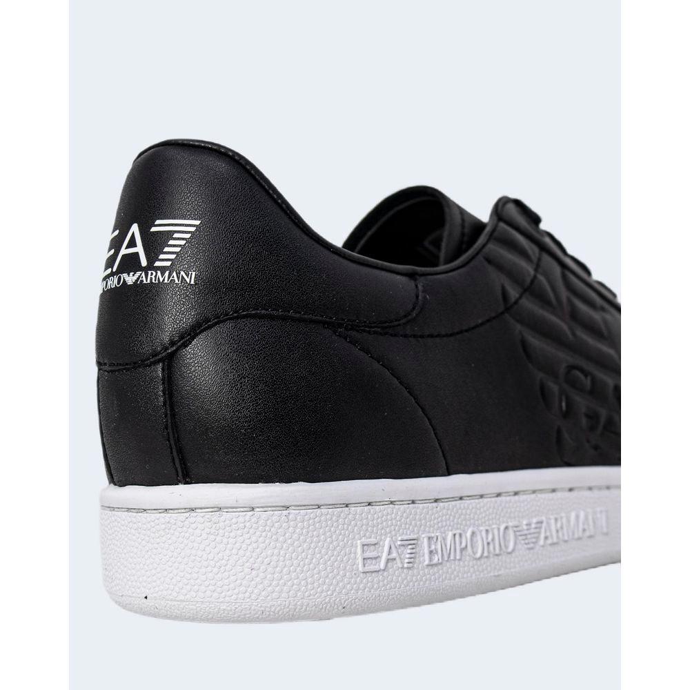 EA7 Emporio Armani Black And White Polyethylene Sneaker EA-7307202438-EU40/US7
