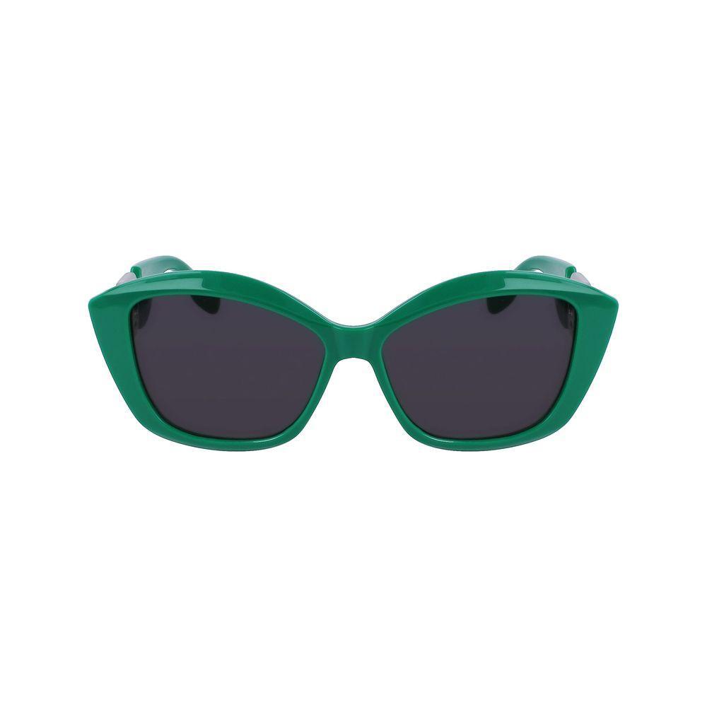 Karl Lagerfeld Green Injected Sunglasses KLKL6102S300AC