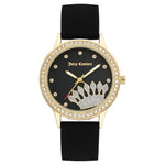 Juicy Couture Black Synthetic Watch JCJC1342GPBKAC