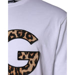 Dolce & Gabbana White DG Logo Cotton Shorts Sleeves T-shirt TSH84853-52