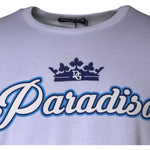 Dolce & Gabbana White Paradiso Cotton Shorts Sleeves T-shirt TSH84879-58