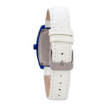 Chronotech White Leather Watch CHCT2050M07AC