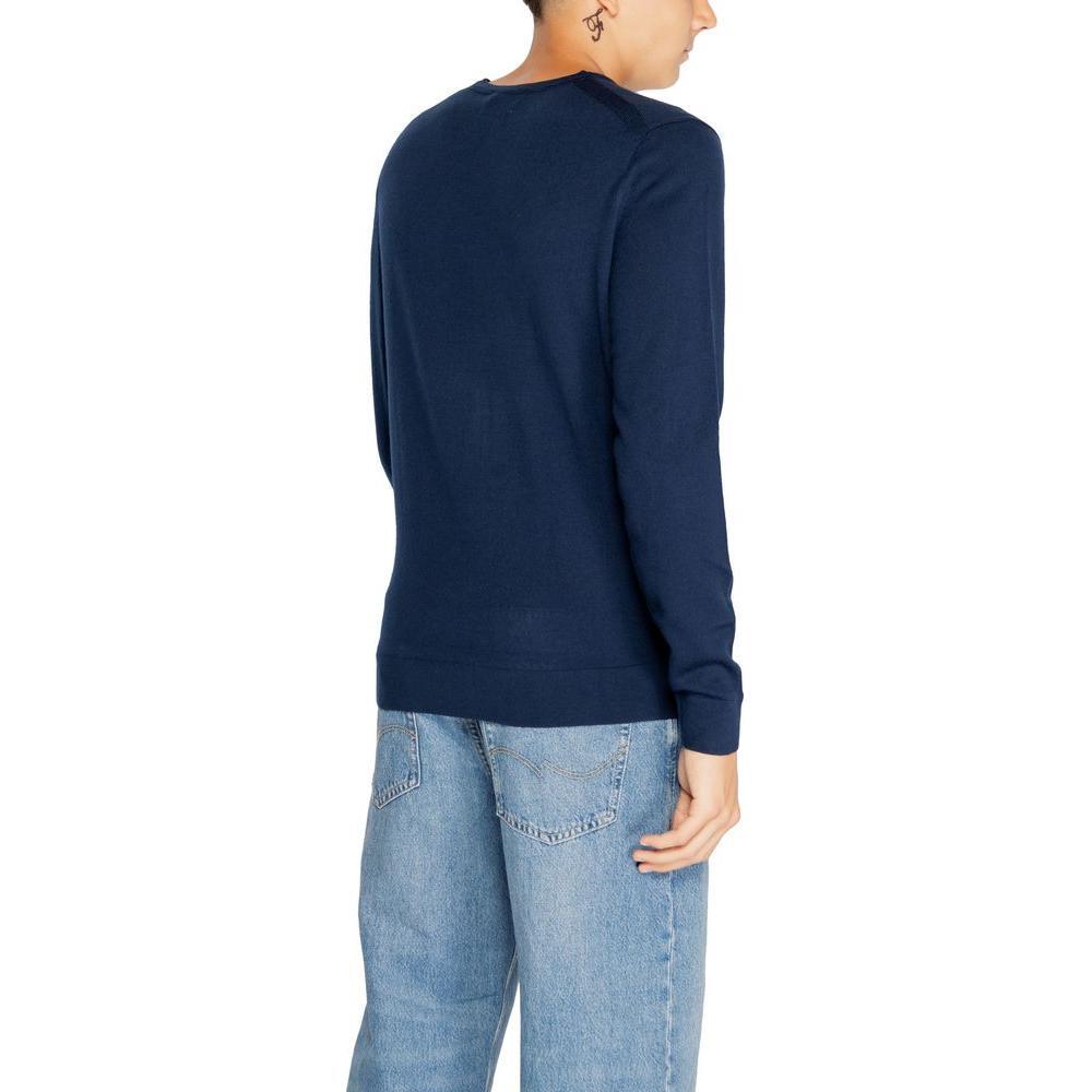 Calvin Klein Blue Recycled Wool Sportswear CA-14587100010-IT44 | S