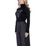 Guess Black Viscose Turtleneck GU-14687900009-IT38|XS