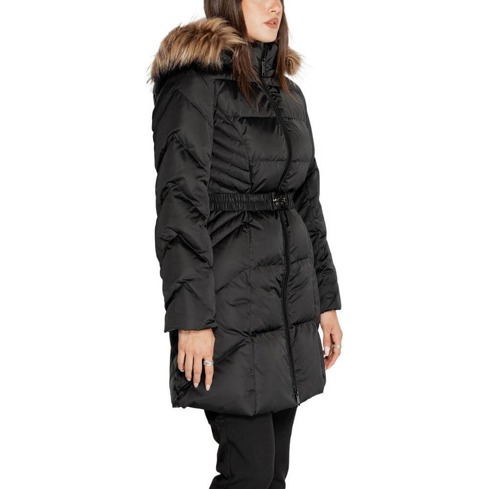 Guess Black Polyester Jackets & Coat GU-14699000009-IT44|L