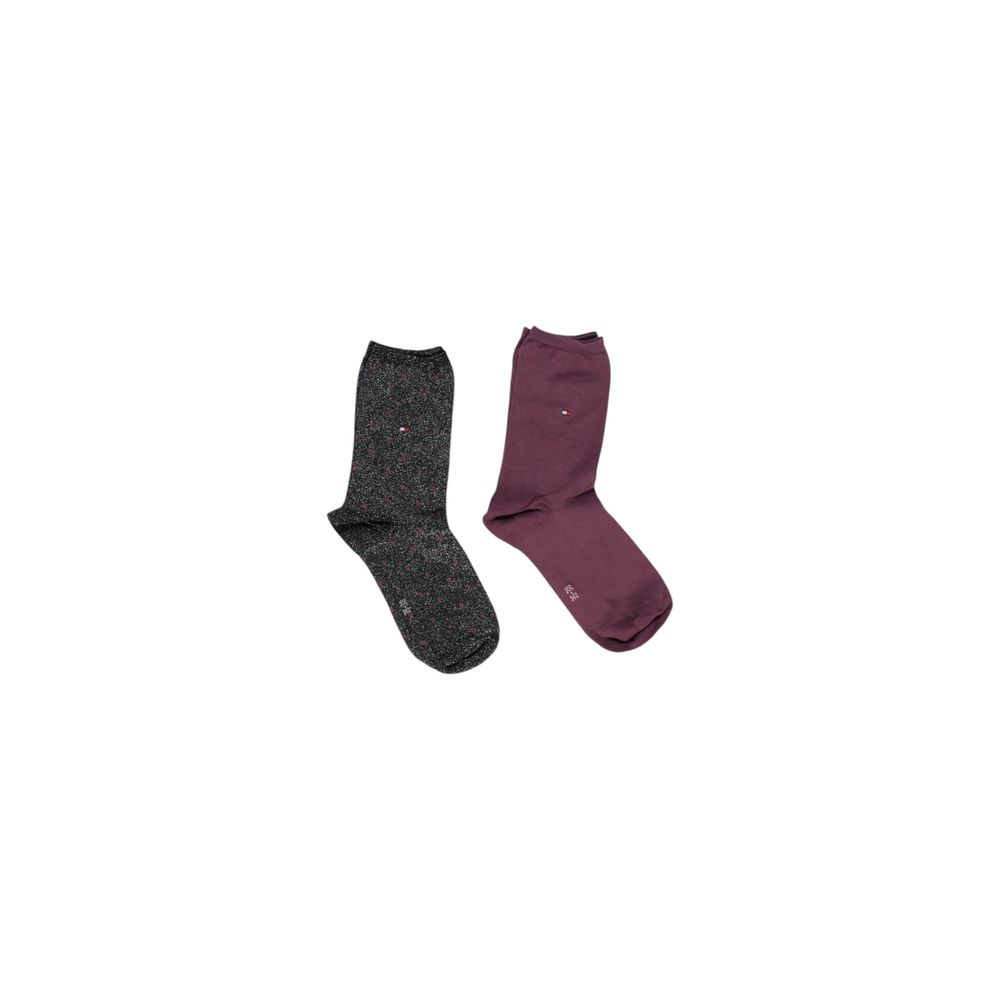 Tommy Hilfiger Black Cotton Socks