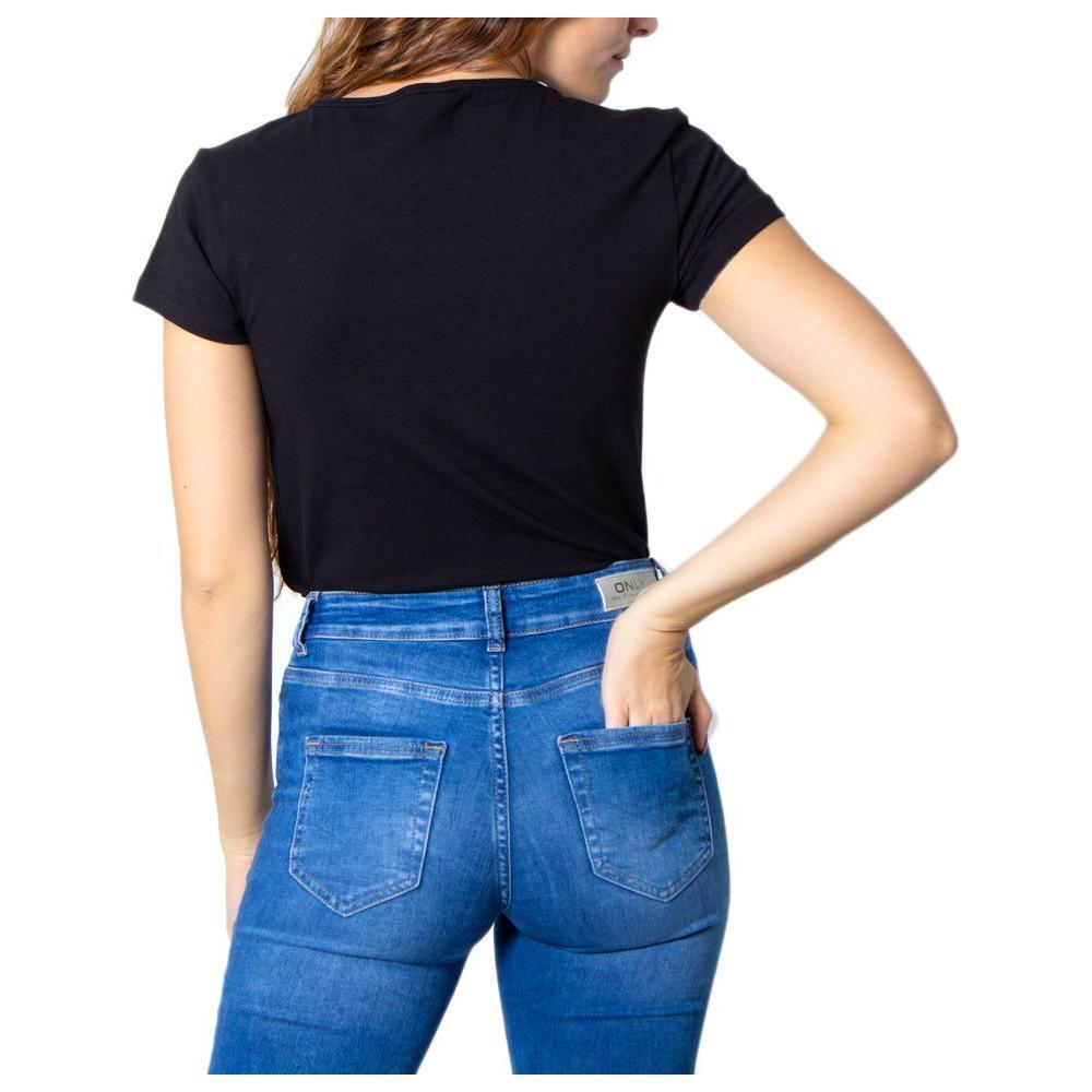 Only Black Cotton T-Shirt ON-4051300009-IT44|L
