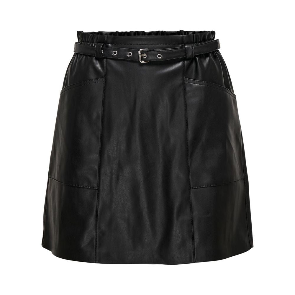 Only Black Polyester Mini ON-7186700009-IT40|S