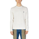 U.S. POLO ASSN. White Cotton Sweater US-15719300008-IT54 | XXL
