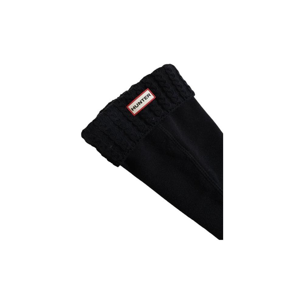Hunter Black Recycled Polyester Sock HU-15719400009-39-42