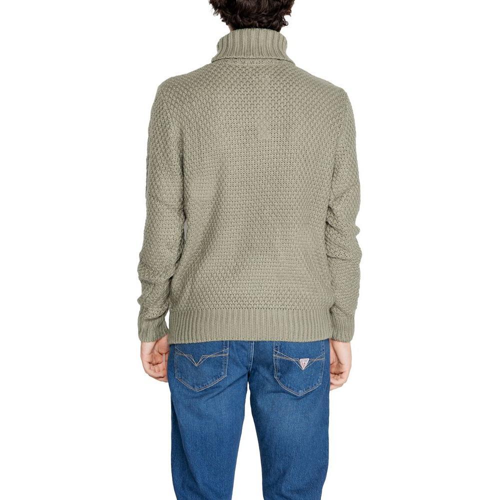 Gianni Lupo Green Polyester Sweater GI-14786902482-IT52 | XL