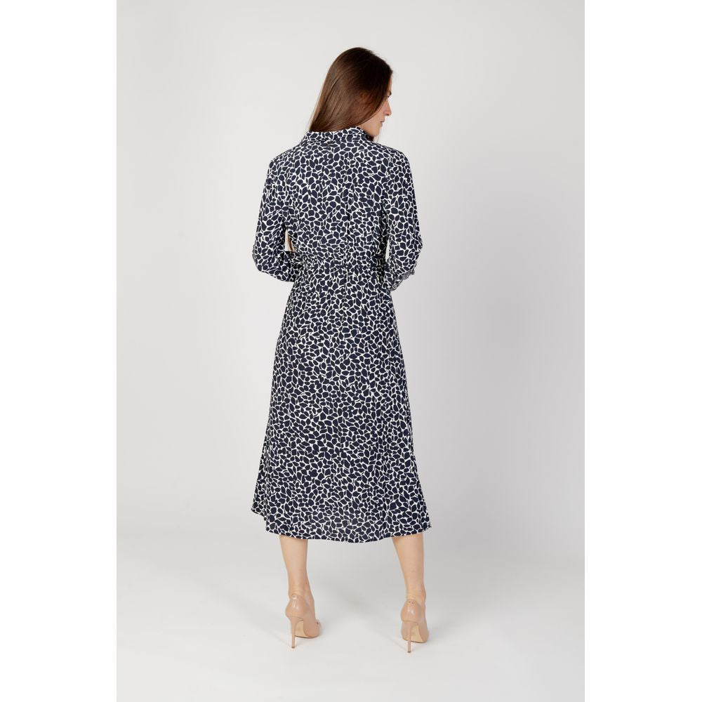 Street One Blue Viscose Midi
