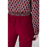 Vila Clothes Bordeaux Polyester Pant VI-12005800129-34 | XXS