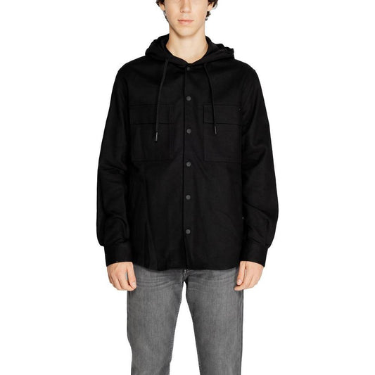 Antony Morato Black Cotton Shirt