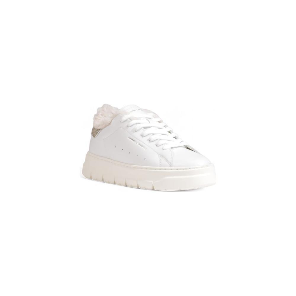 Crime London White Leather Sneaker CR-14783000008-EU37/US7