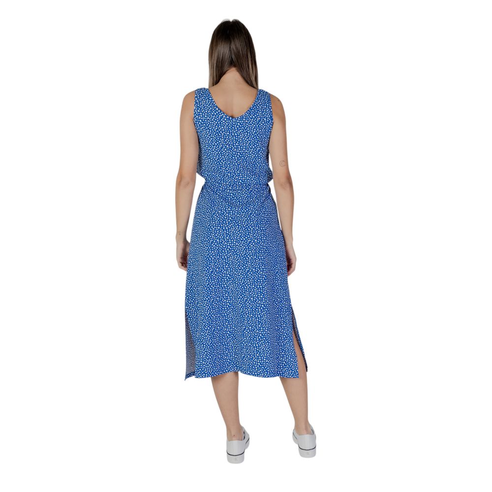 B.Young White Cotton Long Dress