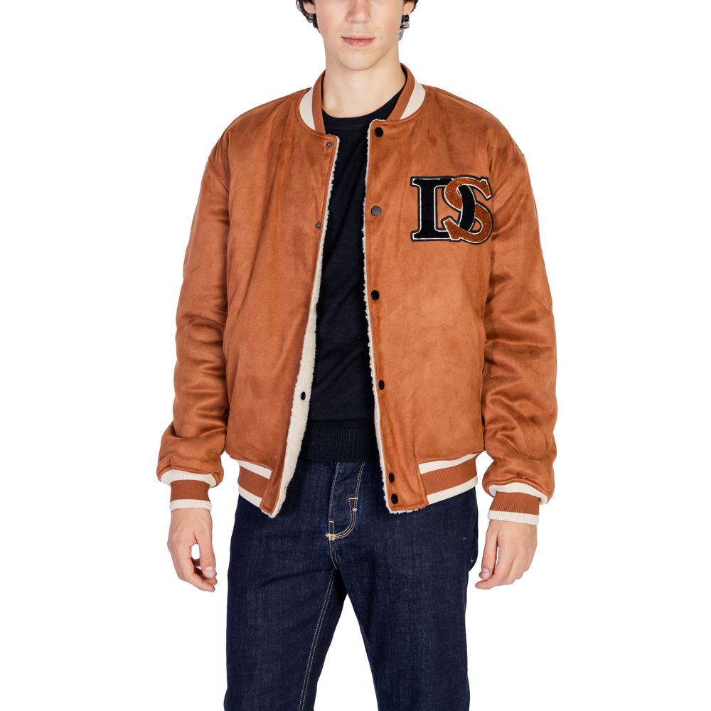 Only & Sons Brown Polyester Bomber