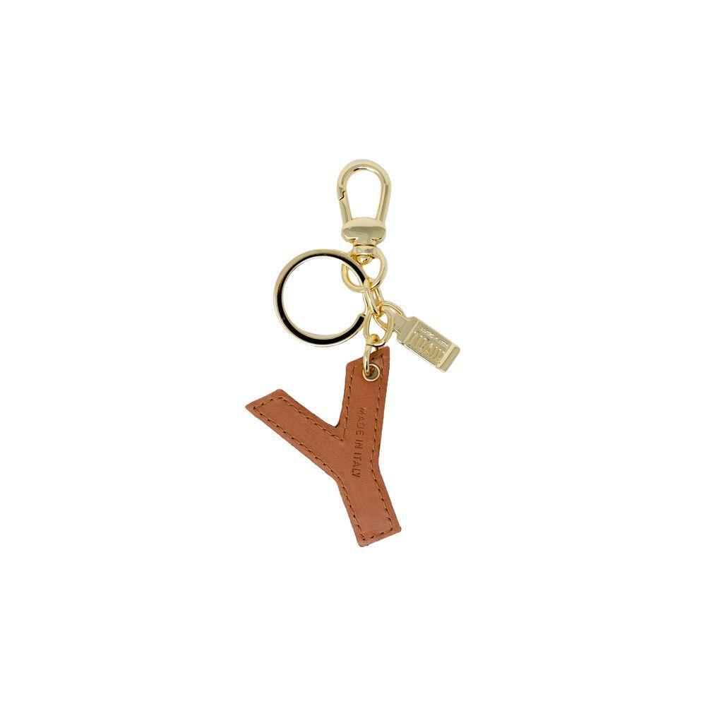 Alviero Martini Prima Classe Beige Artificial Leather Keychain ALMAPRCL-10113400127