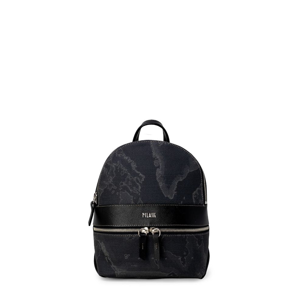 Alviero Martini Prima Classe Black Leather Backpack ALMAPRCL-10216600009