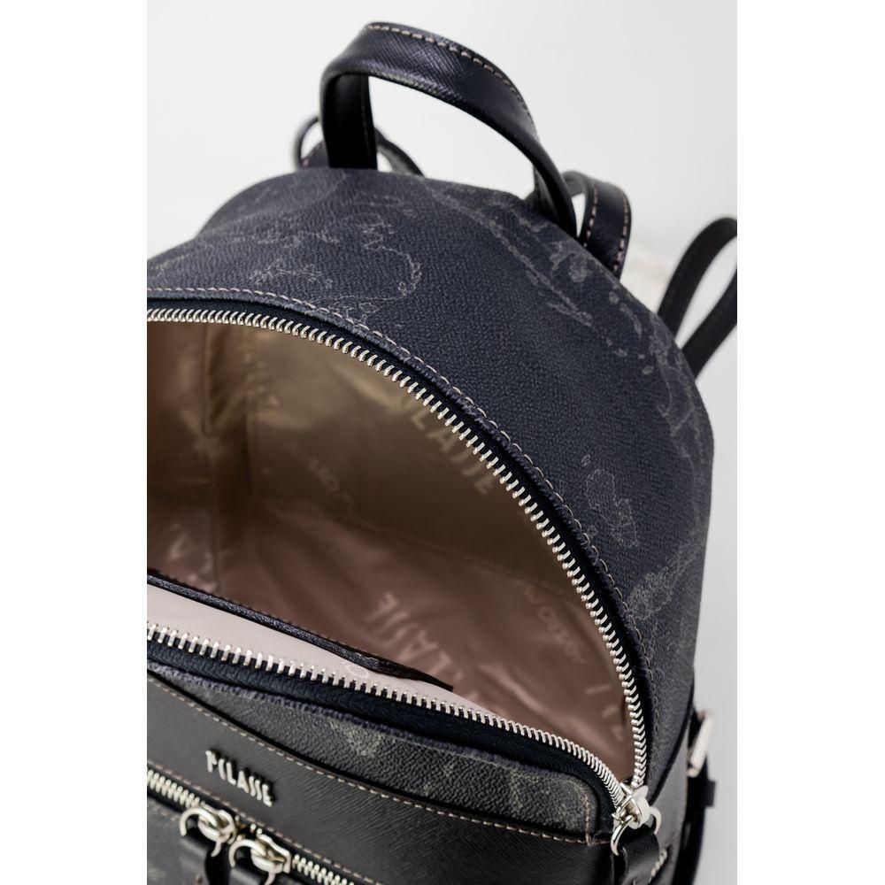 Alviero Martini Prima Classe Black Leather Backpack ALMAPRCL-10216600009