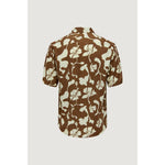Only & Sons Brown Viscose Shortsleeve ON-10275300140-IT44 | S