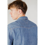Tommy Hilfiger Jeans Blue Cotton Shirt TO-11572500176-IT52 | XL