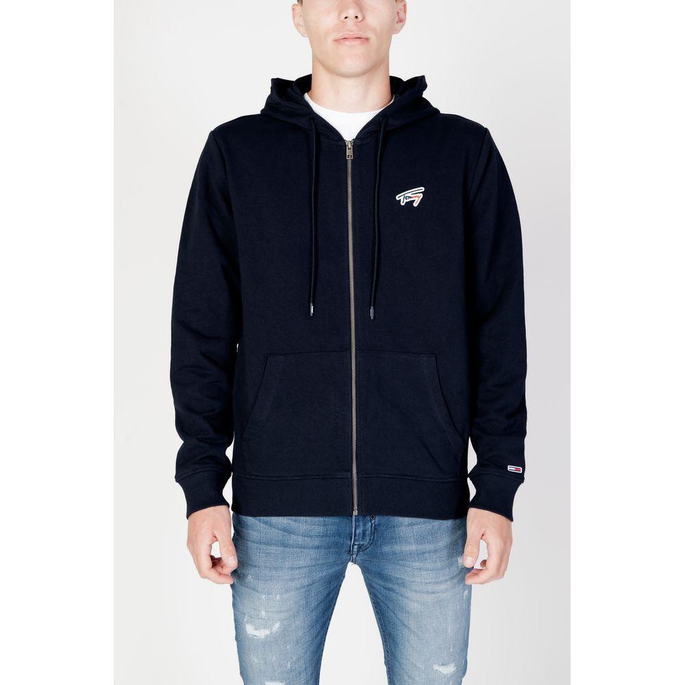Tommy Hilfiger Jeans Blue Organic Cotton Hoody TO-11575500010-IT44 | S