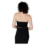 Rinascimento Black Polyester Top RI-12022900009-IT42|M