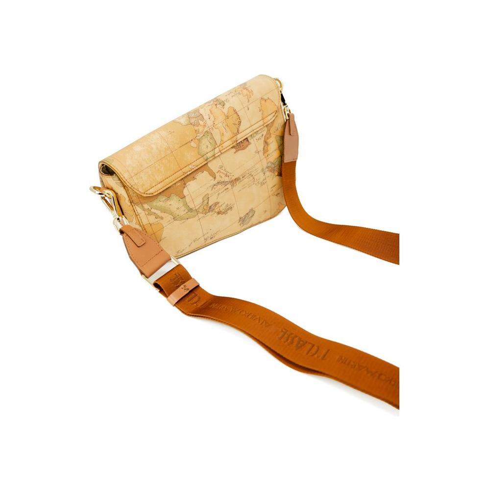 Alviero Martini Prima Classe Beige Leather Handbag