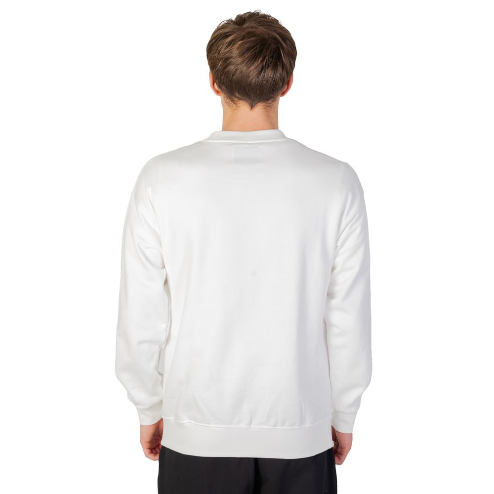 Underclub White Cotton Sweatshirt