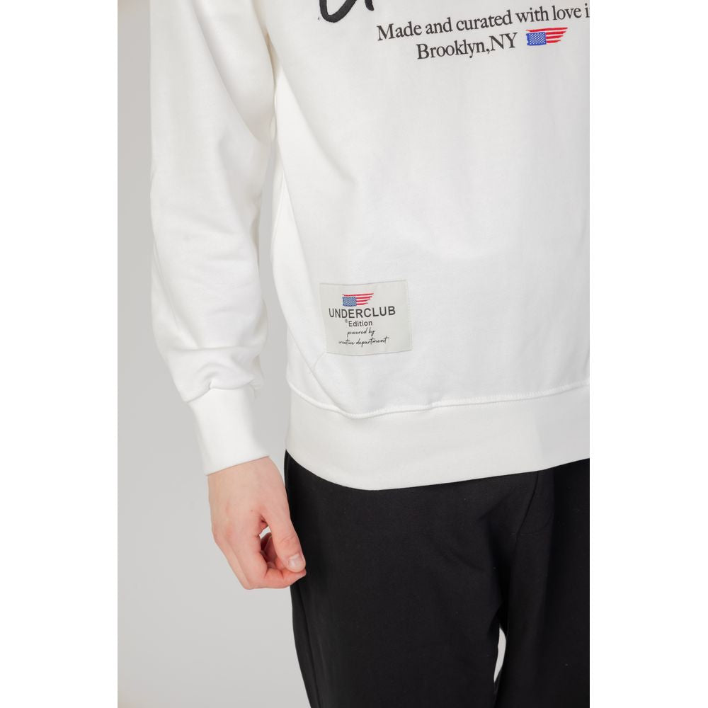 Underclub White Cotton Sweatshirt UN-13166000008-IT48 | L
