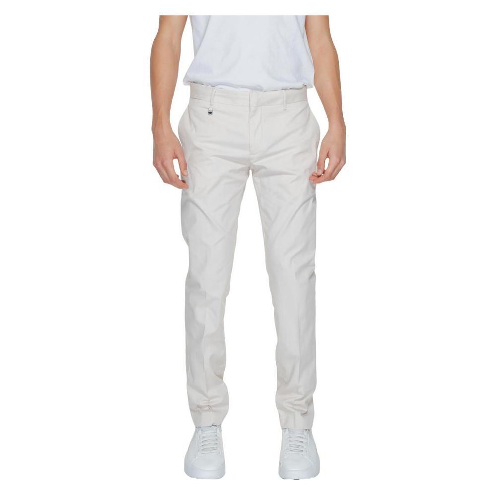 Antony Morato Beige Cotton Pant AN-13372302507-IT52 | XL