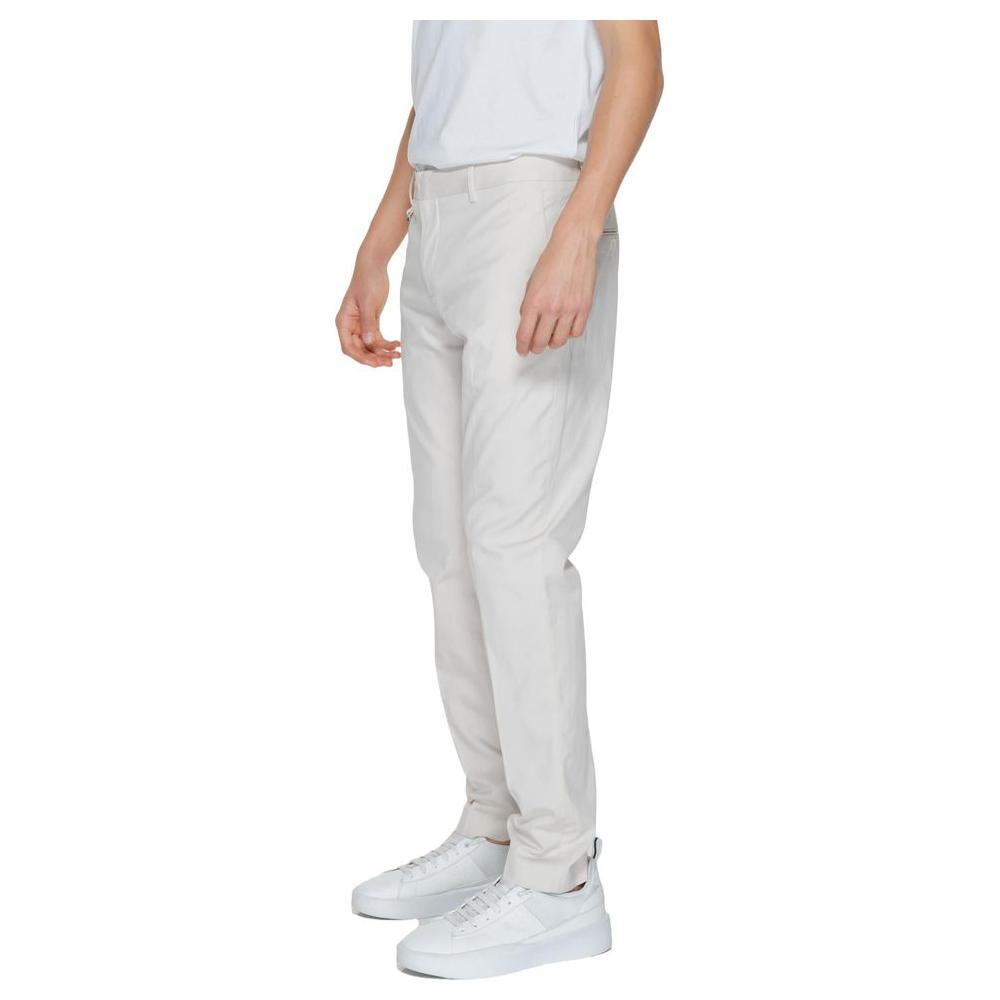 Antony Morato Beige Cotton Pant AN-13372302507-IT52 | XL