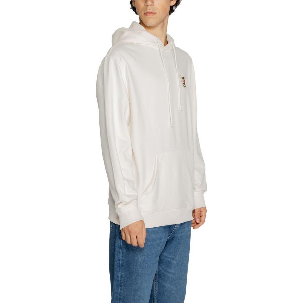 Tommy Hilfiger Jeans White Cotton Hoody TO-14576600820-IT46 | M