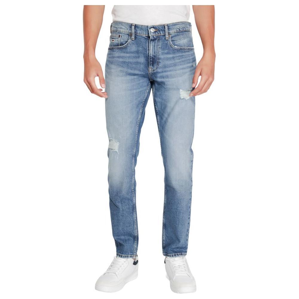 Tommy Hilfiger Jeans Blue Cotton Slim Fit Jean TO-14576900176-W28 | L30