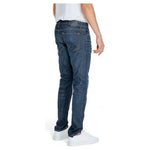 Jack Jones Blue Cotton Relaxed Fit Jean JA-14792301781-W28 | L32