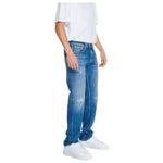 Replay Blue Cotton Relaxed Fit Jean RE-14826400010-W40 | L34